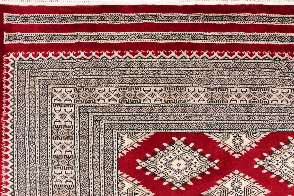 Dark Red Jaldar 5' 8 x 7' 11 - No. 47802 - ALRUG Rug Store