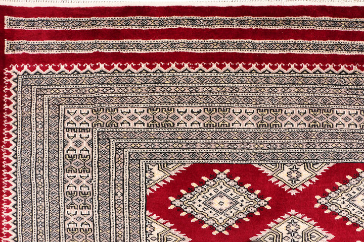 Dark Red Jaldar 5' 8 x 7' 11 - No. 47802 - ALRUG Rug Store