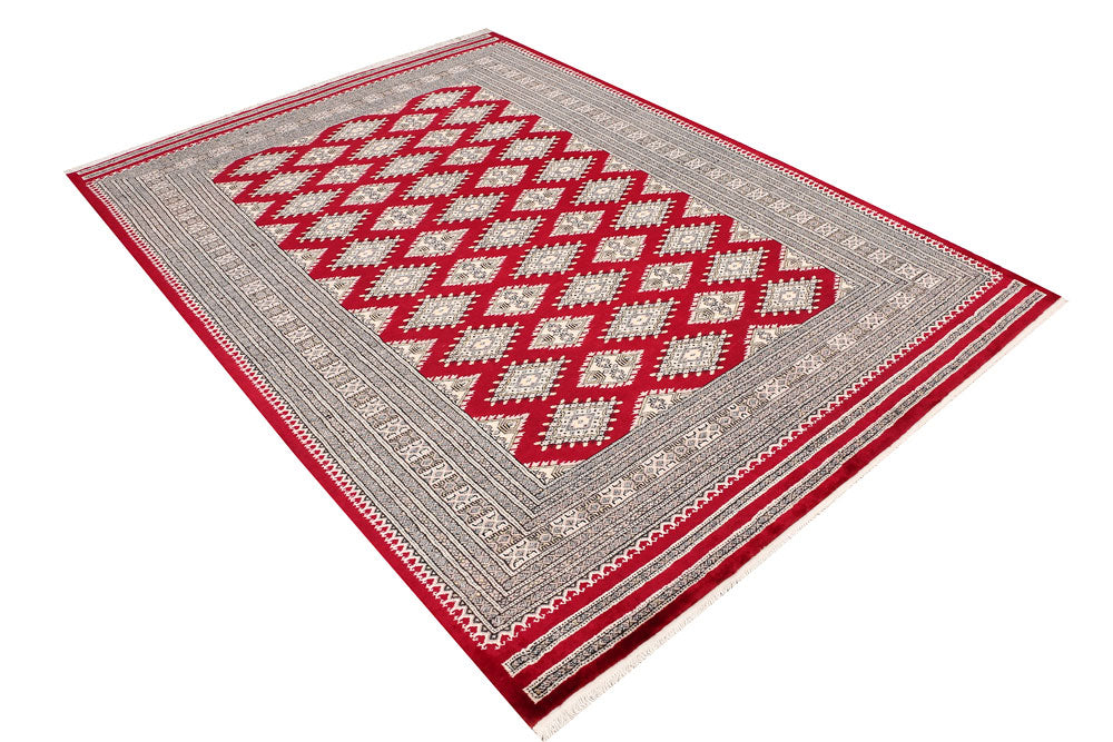 Dark Red Jaldar 5' 8 x 7' 11 - No. 47802 - ALRUG Rug Store