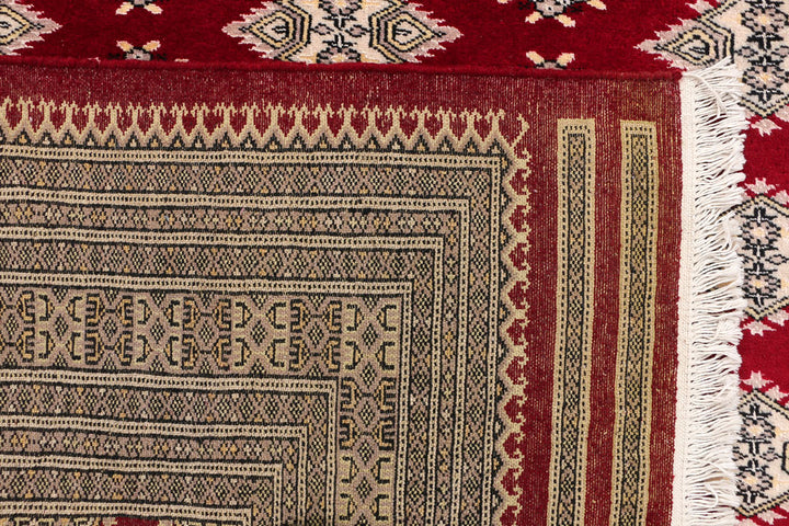 Dark Red Jaldar 5' 8 x 7' 11 - No. 47802 - ALRUG Rug Store