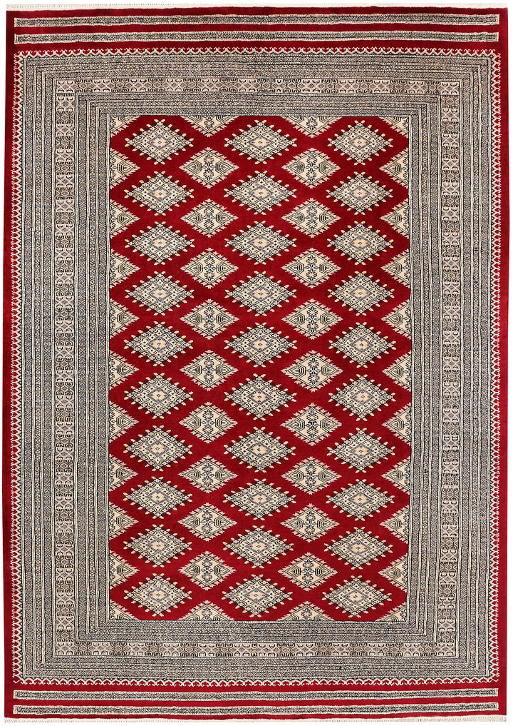 Dark Red Jaldar 5' 8 x 7' 11 - No. 47802 - ALRUG Rug Store