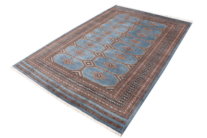 Light Slate Grey Jaldar 5' 8 x 8' 6 - No. 47803 - ALRUG Rug Store
