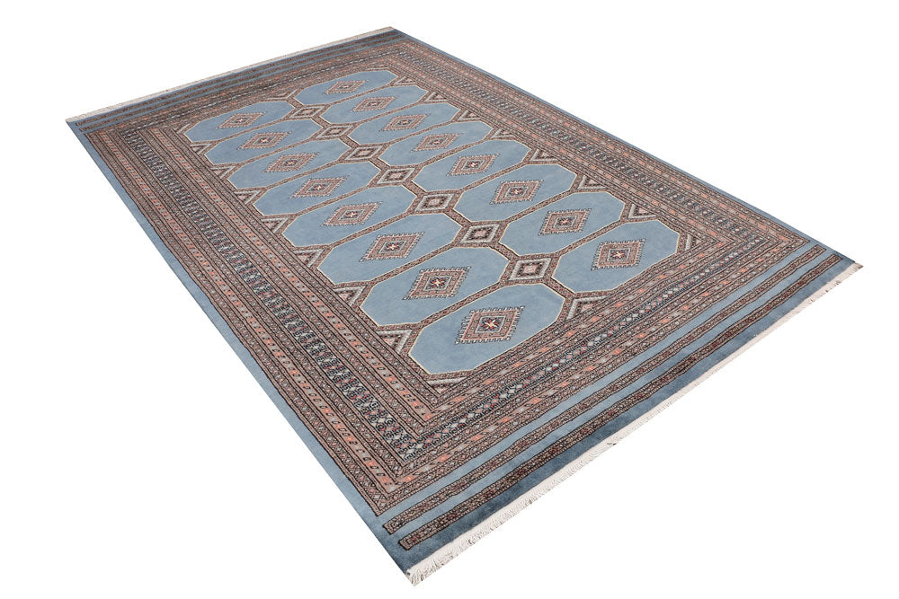 Light Slate Grey Jaldar 5' 8 x 8' 6 - No. 47803 - ALRUG Rug Store