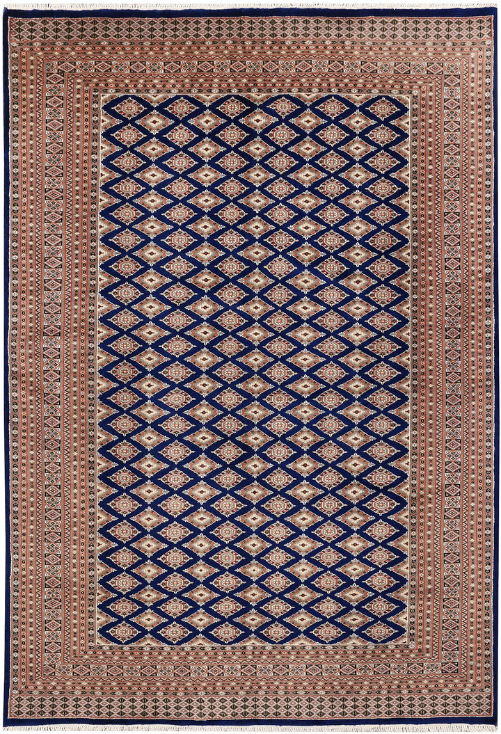 Dark Blue Jaldar 5' 7 x 8' 1 - No. 47806 - ALRUG Rug Store