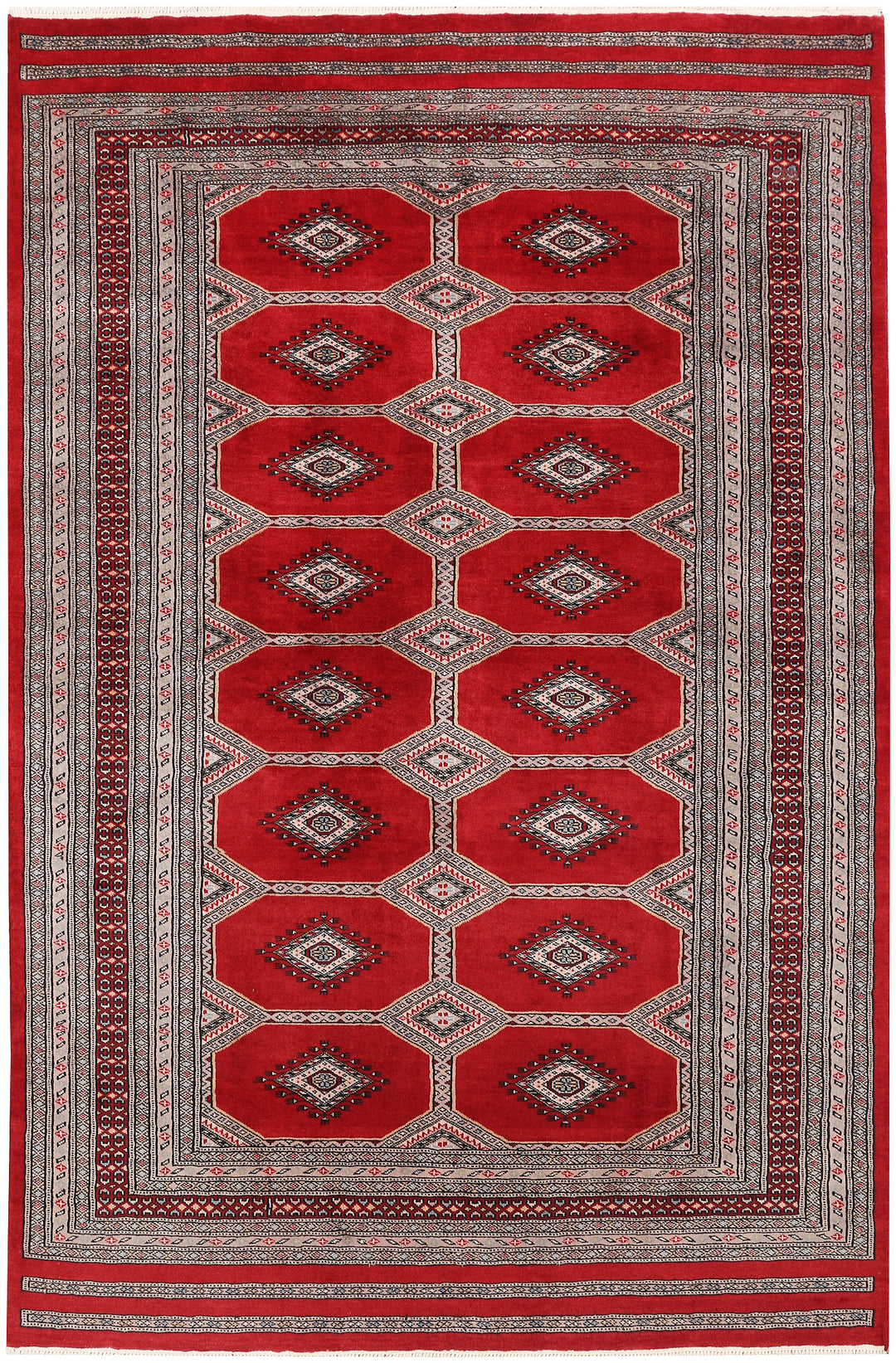 Firebrick Jaldar 5' 5 x 8' 3 - No. 47807 - ALRUG Rug Store