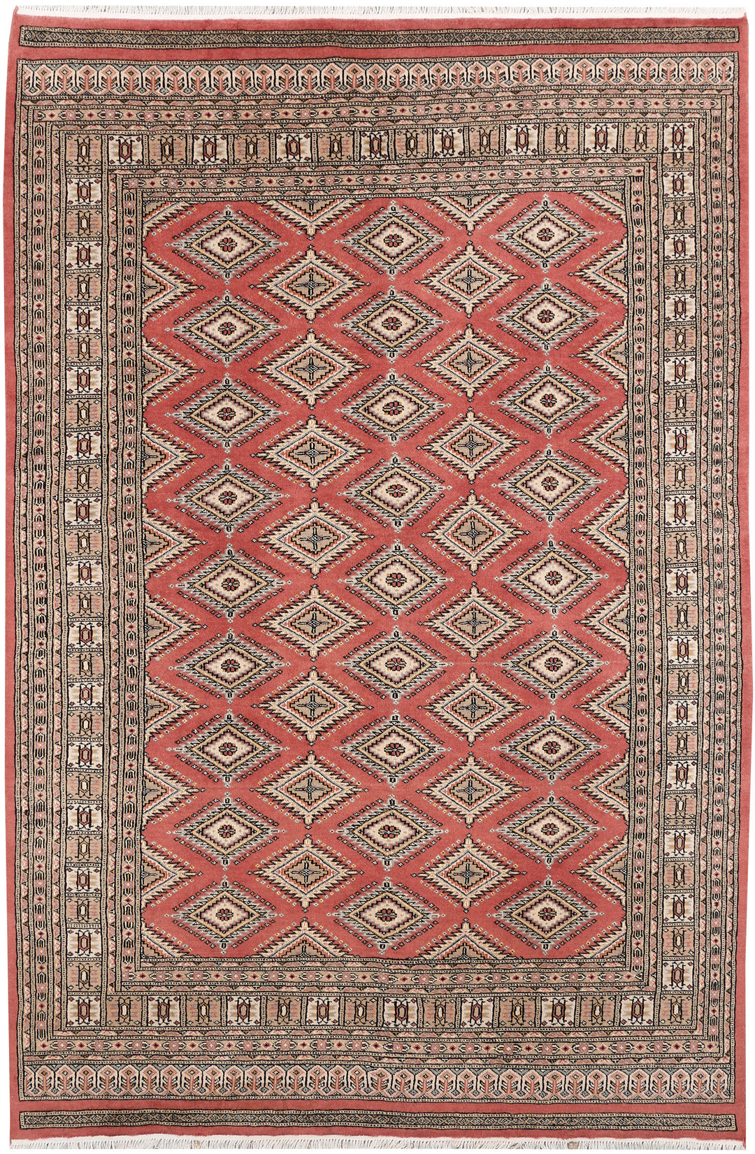 Salmon Jaldar 5' 6 x 8' 2 - No. 47808 - ALRUG Rug Store
