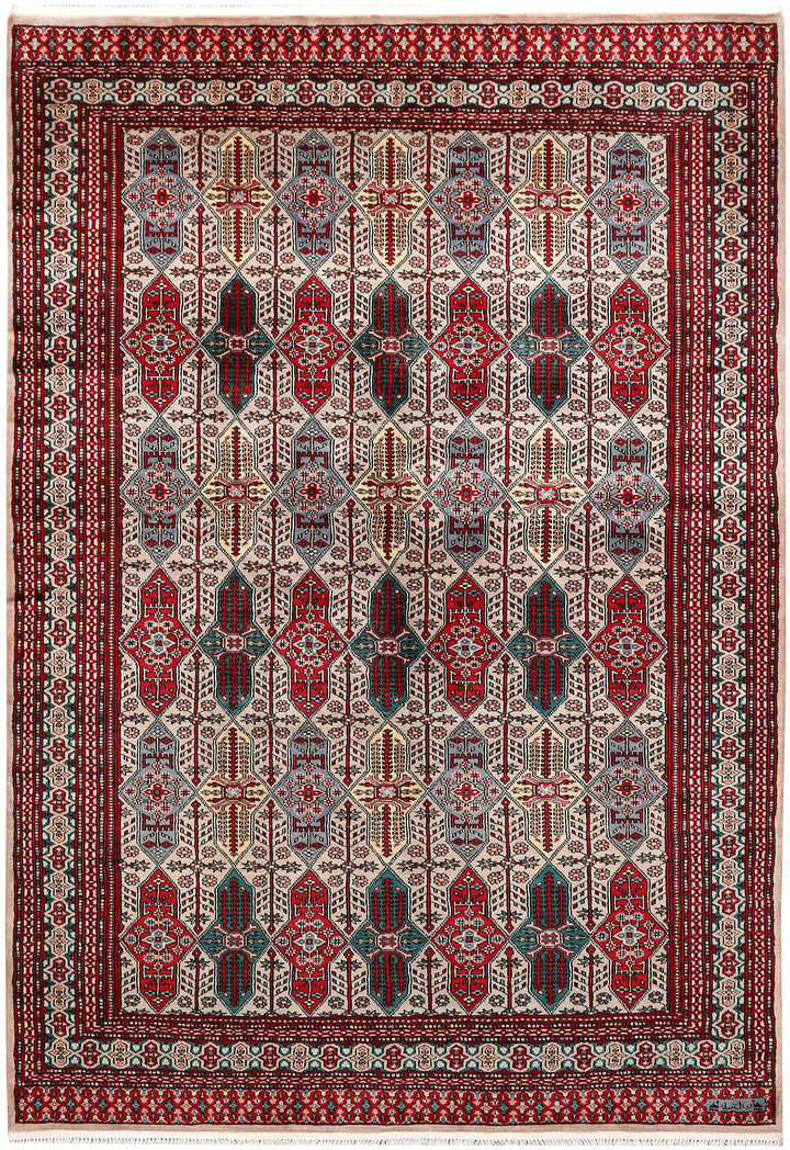 Bisque Caucasian 5' 5 x 7' 10 - No. 47809 - ALRUG Rug Store