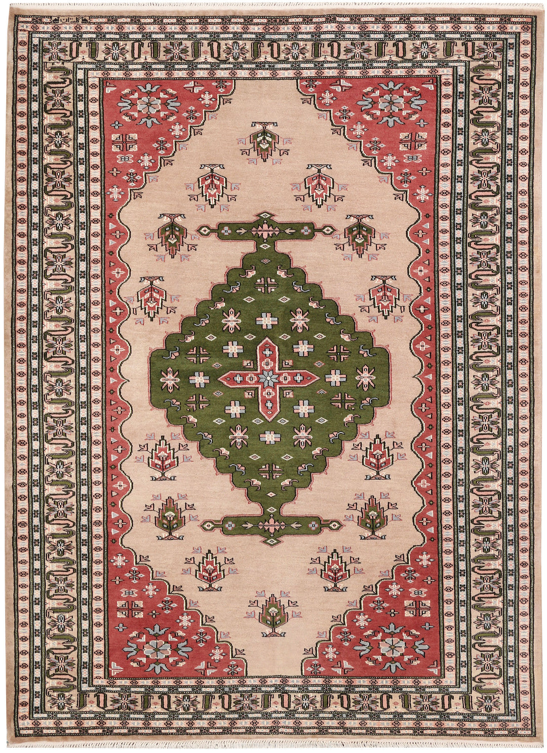 Bisque Caucasian 5' 9 x 7' 9 - No. 47811 - ALRUG Rug Store