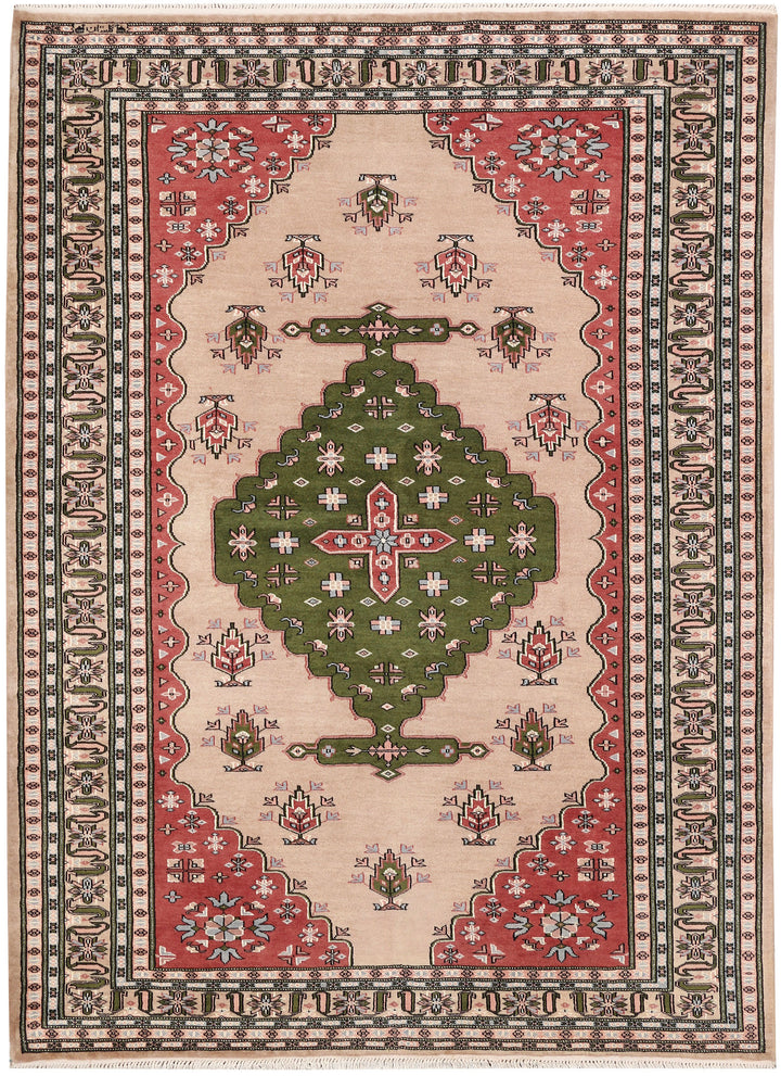 Bisque Caucasian 5'  9" x 7'  9" - No. QA56920