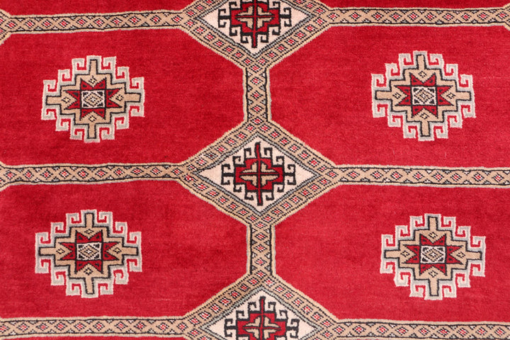 Firebrick Jaldar 5' 7 x 7' 9 - No. 47814 - ALRUG Rug Store