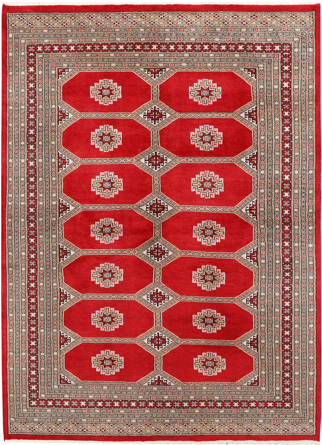 Firebrick Jaldar 5' 7 x 7' 9 - No. 47814 - ALRUG Rug Store