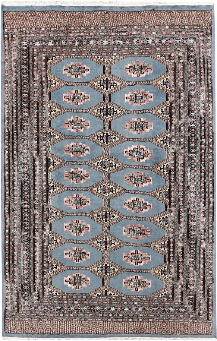 Light Slate Grey Jaldar 5' 5 x 8' 4 - No. 47815 - ALRUG Rug Store