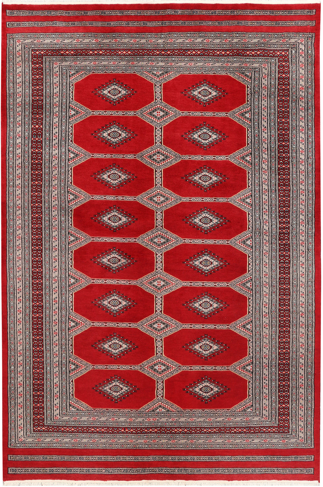 Firebrick Jaldar 5' 6 x 8' 2 - No. 47816 - ALRUG Rug Store