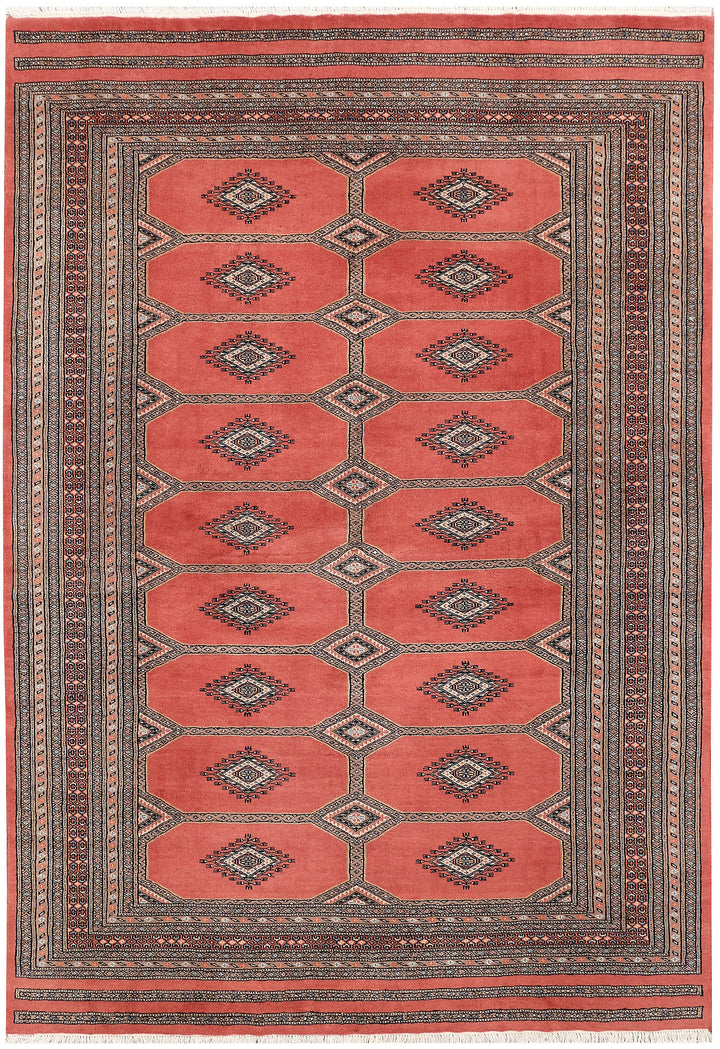 Salmon Jaldar 5' 6 x 8' - No. 47817 - ALRUG Rug Store