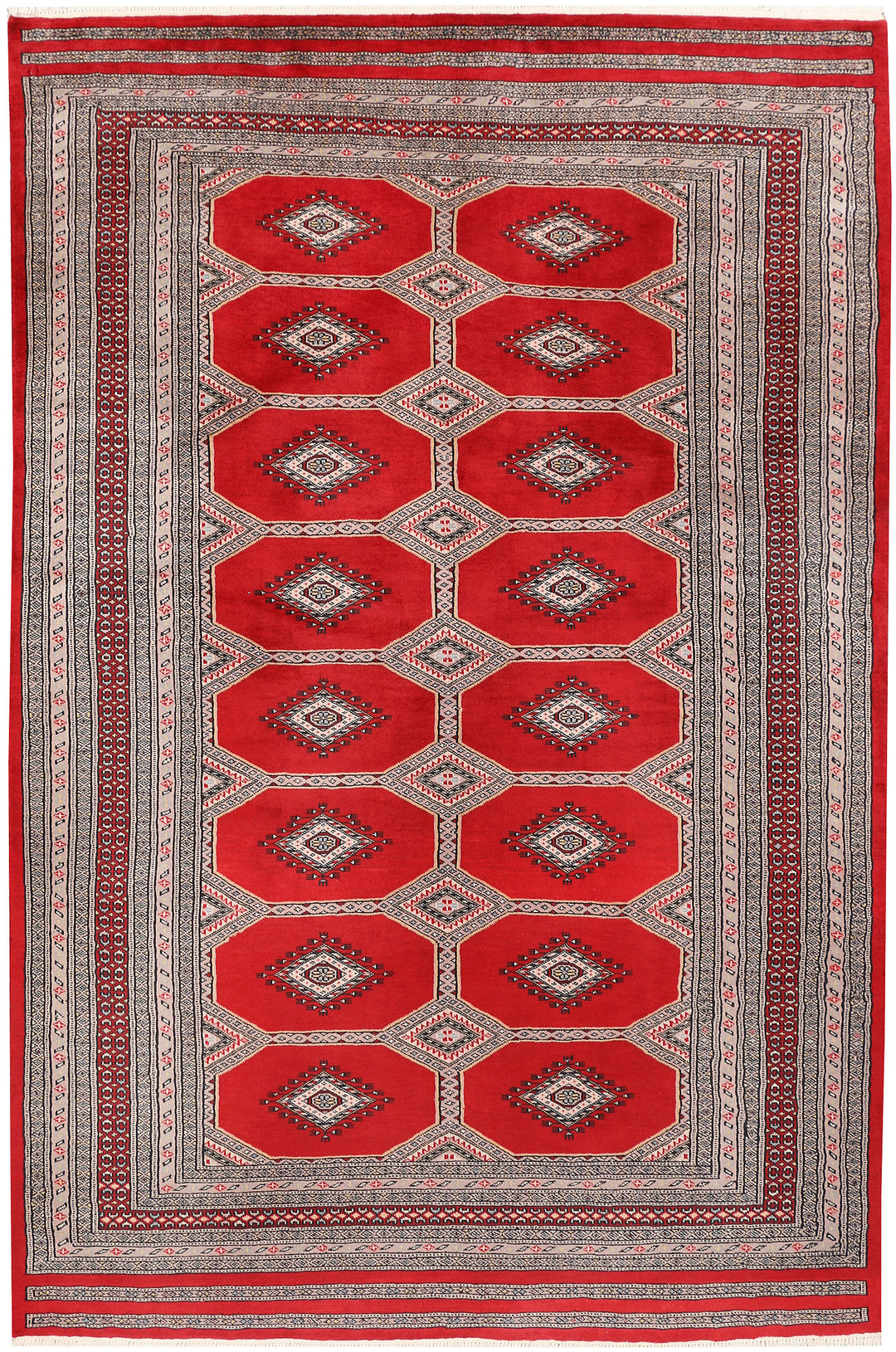 Firebrick Jaldar 5' 5 x 8' 2 - No. 47818 - ALRUG Rug Store