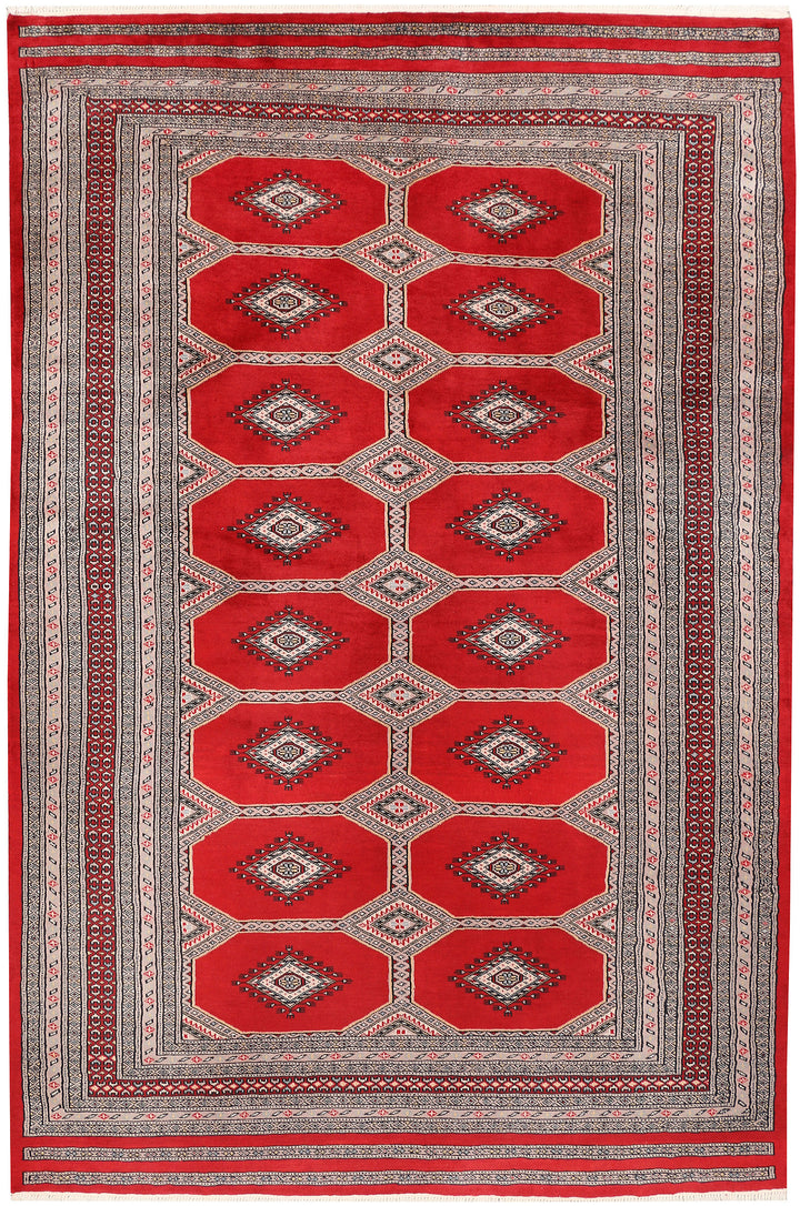 Firebrick Jaldar 5' 5 x 8' 2 - No. 47818 - ALRUG Rug Store
