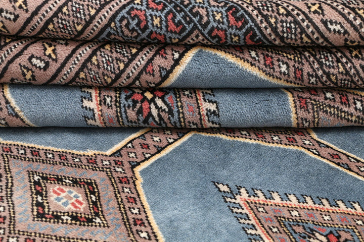 Light Slate Grey Jaldar 5' 6 x 7' 10 - No. 47819 - ALRUG Rug Store