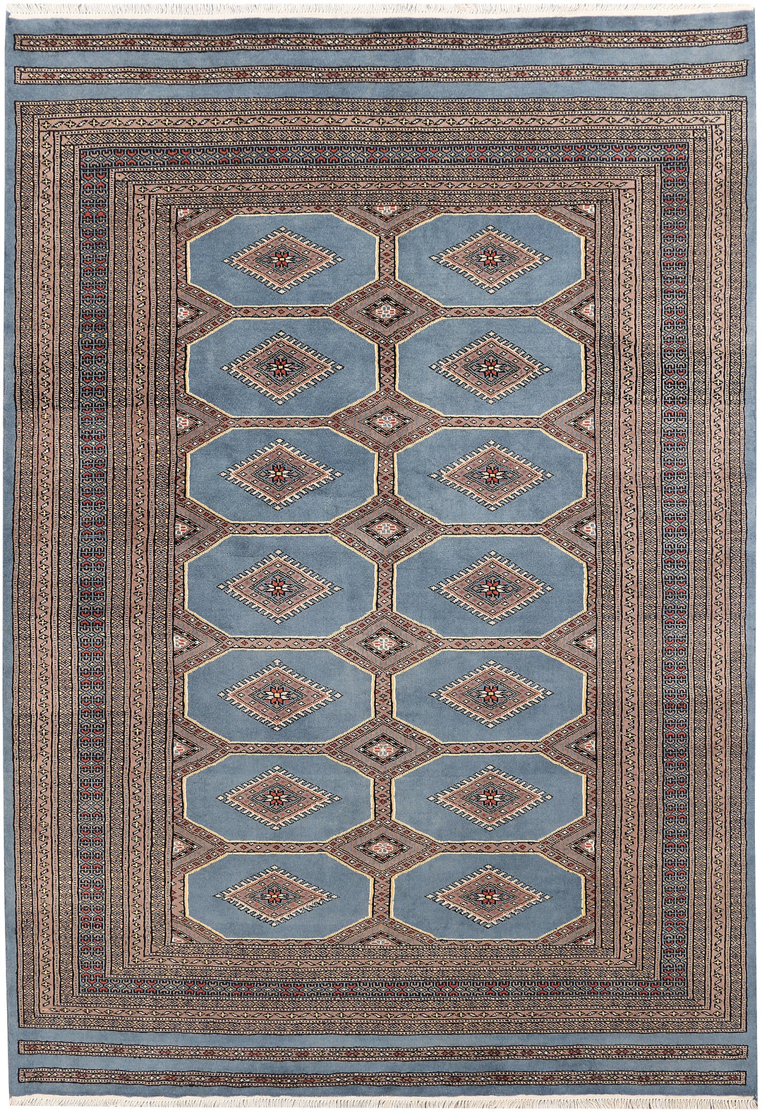 Light Slate Grey Jaldar 5' 6 x 7' 10 - No. 47819 - ALRUG Rug Store