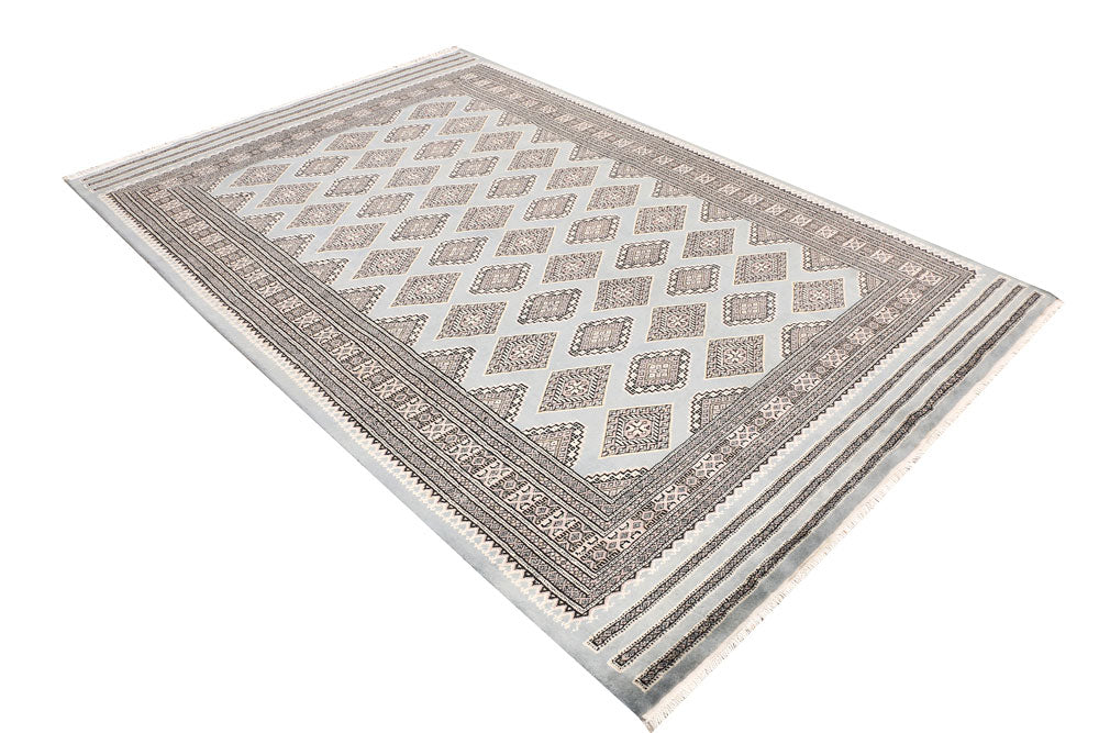 Dark Grey Jaldar 5' 7 x 8' 5 - No. 47821 - ALRUG Rug Store