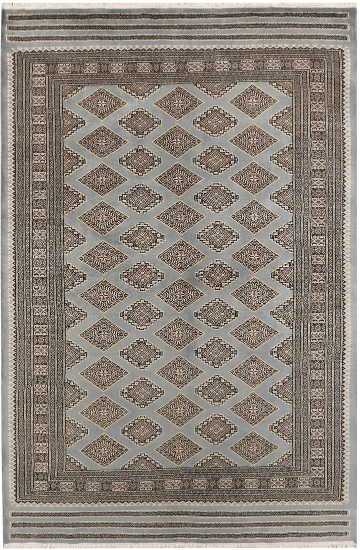 Dark Grey Jaldar 5' 7 x 8' 5 - No. 47821 - ALRUG Rug Store