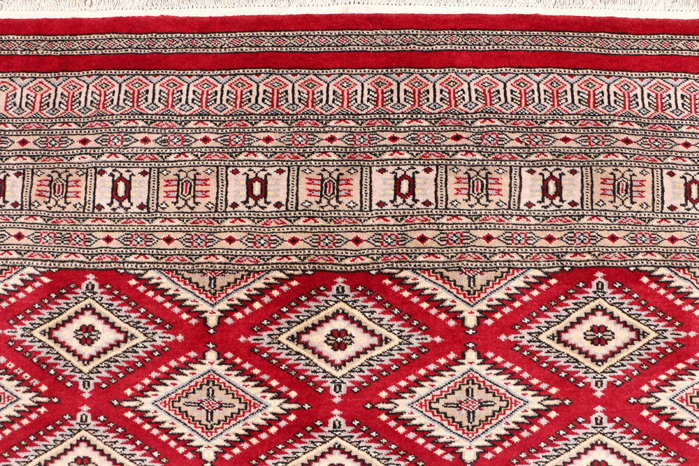 Dark Red Jaldar 5' 7 x 7' 6 - No. 47822 - ALRUG Rug Store