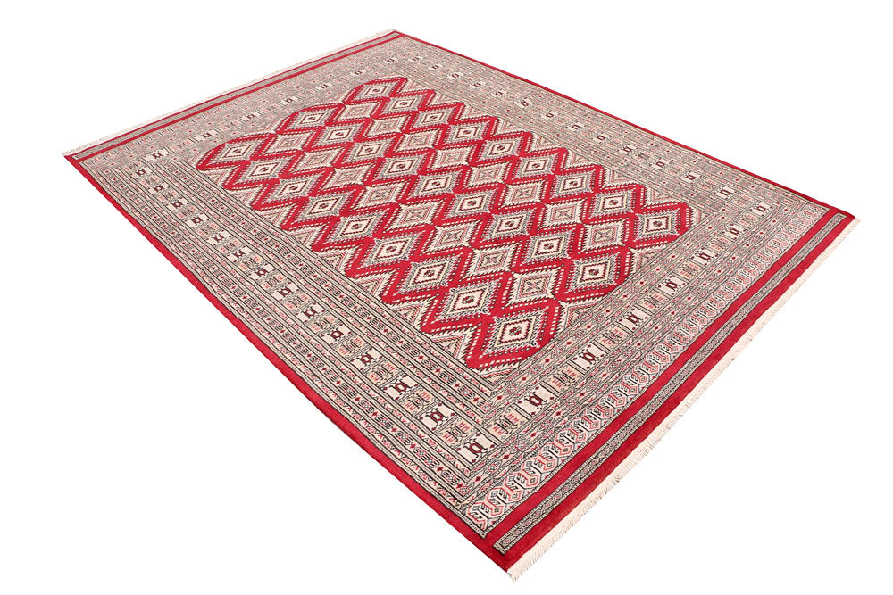 Dark Red Jaldar 5' 7 x 7' 6 - No. 47822 - ALRUG Rug Store