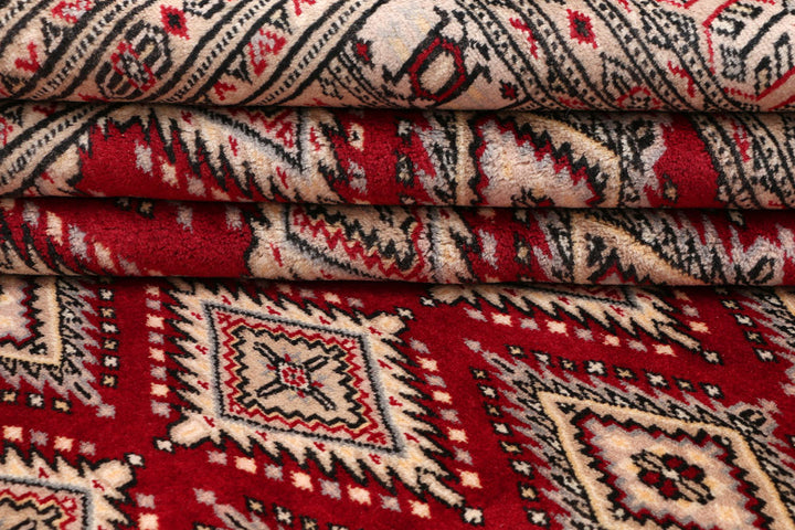 Dark Red Jaldar 5' 7 x 7' 6 - No. 47822 - ALRUG Rug Store