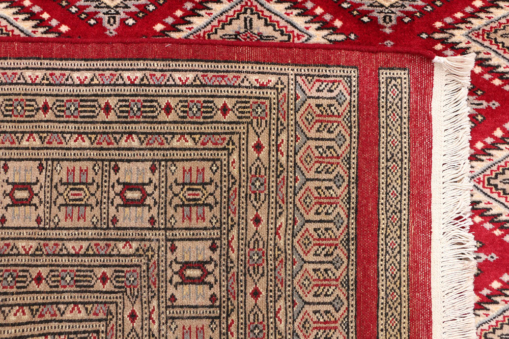 Dark Red Jaldar 5' 7 x 7' 6 - No. 47822 - ALRUG Rug Store