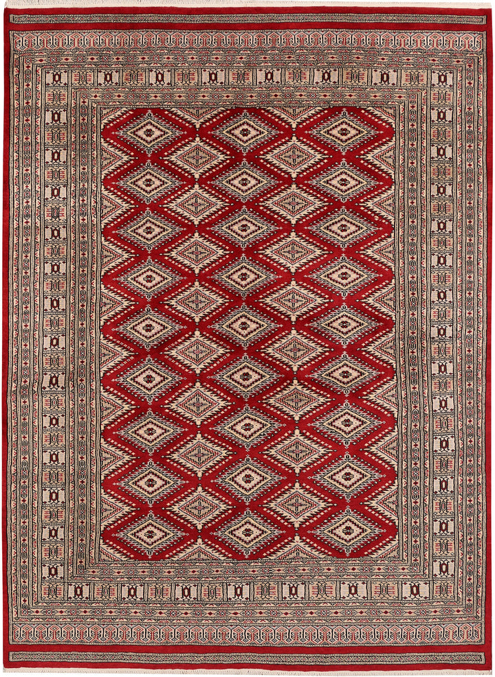 Dark Red Jaldar 5' 7 x 7' 6 - No. 47822 - ALRUG Rug Store