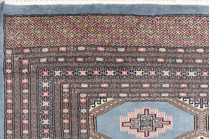 Steel Blue Jaldar 5' 5 x 8' - No. 47826 - ALRUG Rug Store