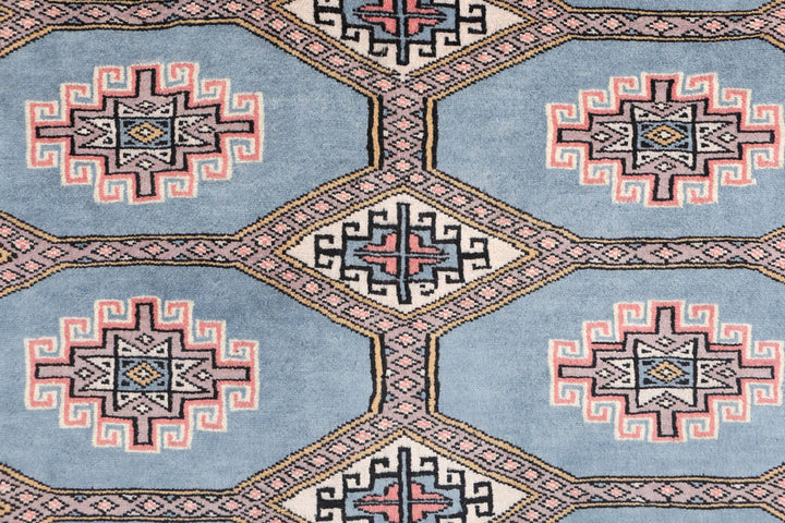 Steel Blue Jaldar 5' 5 x 8' - No. 47826 - ALRUG Rug Store