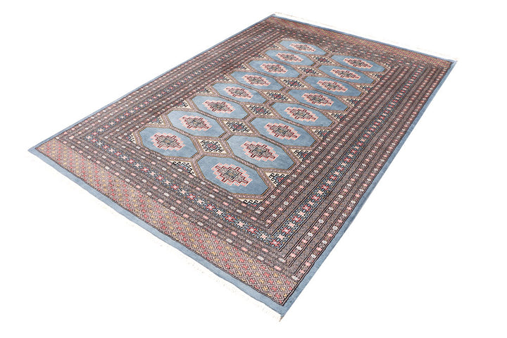 Steel Blue Jaldar 5' 5 x 8' - No. 47826 - ALRUG Rug Store