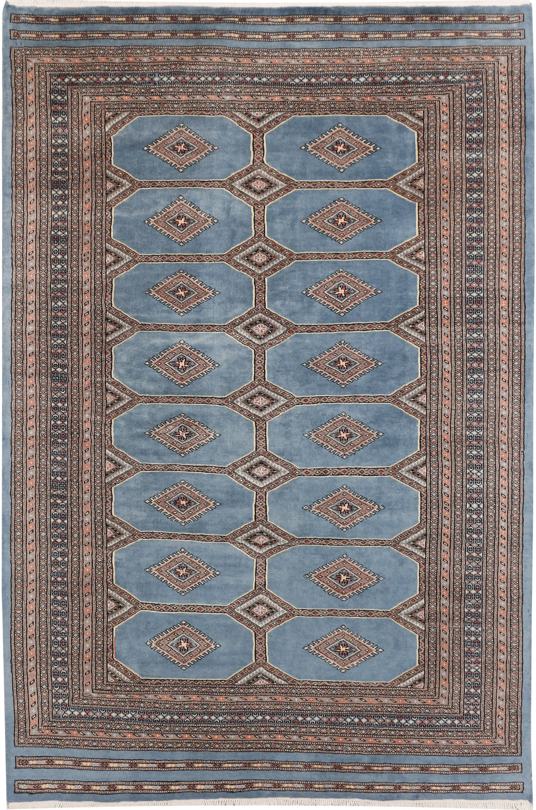 Light Slate Grey Jaldar 5' 5 x 8' 1 - No. 47833 - ALRUG Rug Store
