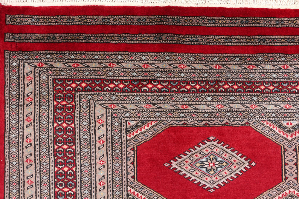 Firebrick Jaldar 5' 6 x 8' 6 - No. 47834 - ALRUG Rug Store
