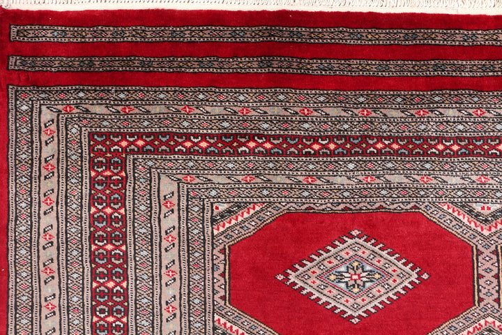 Firebrick Jaldar 5' 6 x 8' 6 - No. 47834 - ALRUG Rug Store