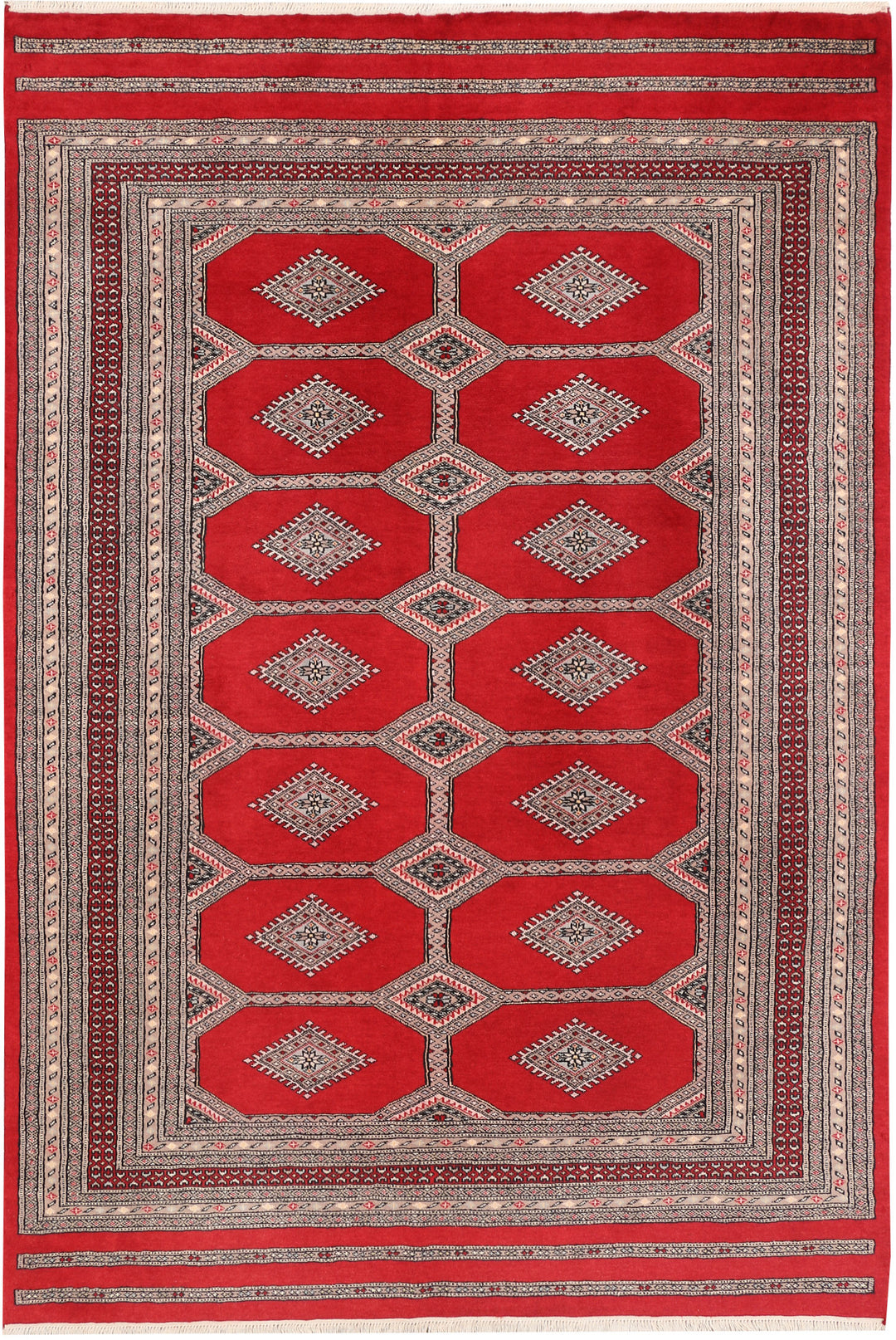 Firebrick Jaldar 5' 6 x 8' 2 - No. 47836 - ALRUG Rug Store