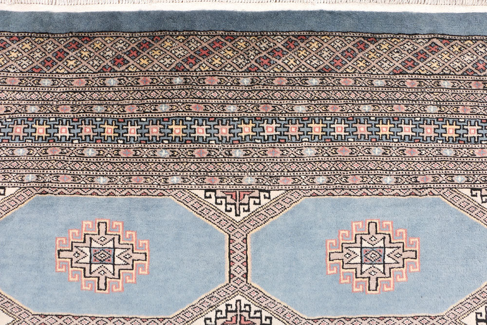 Light Slate Grey Jaldar 5' 7 x 8' 6 - No. 47838 - ALRUG Rug Store
