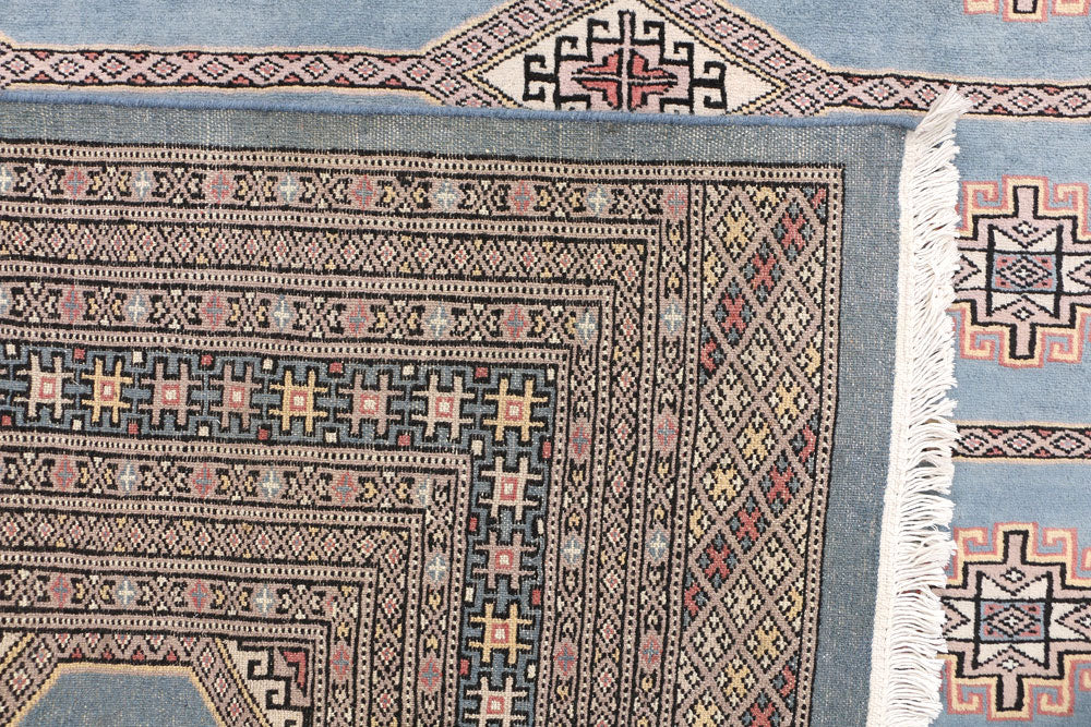 Light Slate Grey Jaldar 5' 7 x 8' 6 - No. 47838 - ALRUG Rug Store