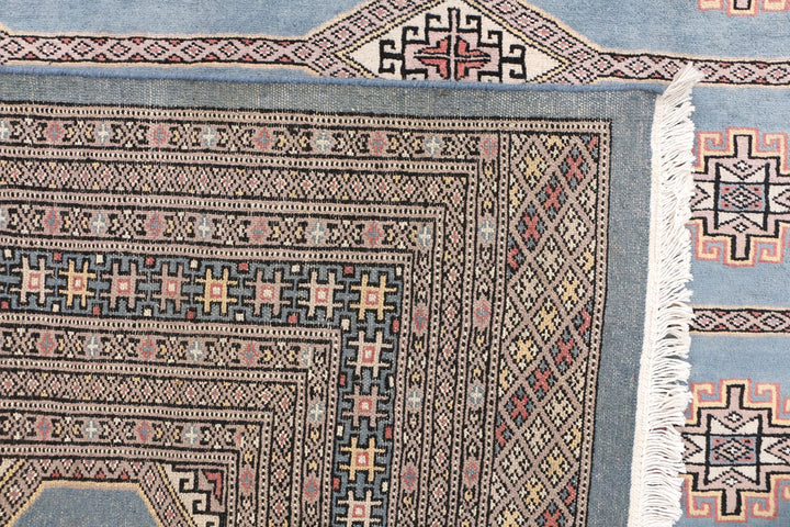 Light Slate Grey Jaldar 5' 7 x 8' 6 - No. 47838 - ALRUG Rug Store