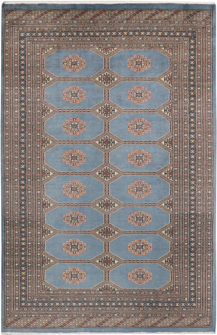 Light Slate Grey Jaldar 5'  7" x 8'  6" - No. QA62280