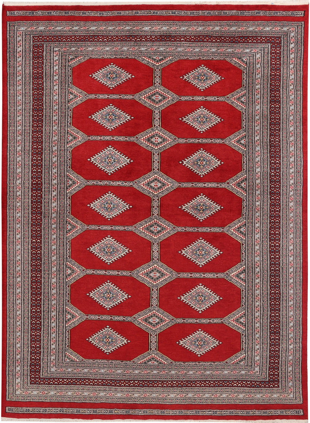 Firebrick Jaldar 5' 6 x 7' 7 - No. 47839 - ALRUG Rug Store