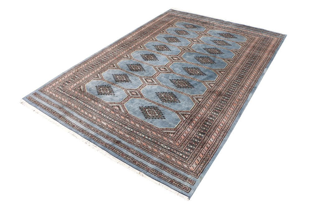 Light Slate Grey Jaldar 5' 5 x 8' - No. 47840 - ALRUG Rug Store