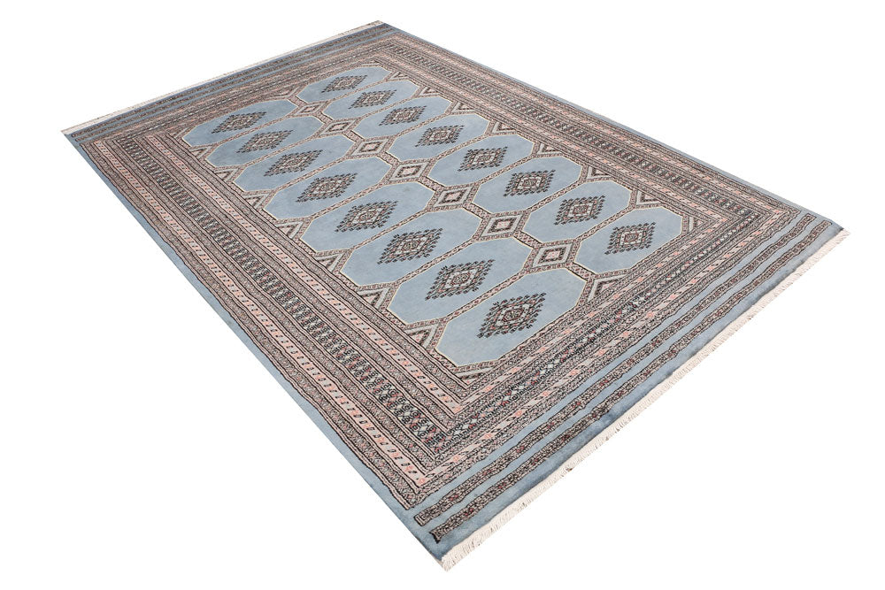 Light Slate Grey Jaldar 5' 5 x 8' - No. 47840 - ALRUG Rug Store