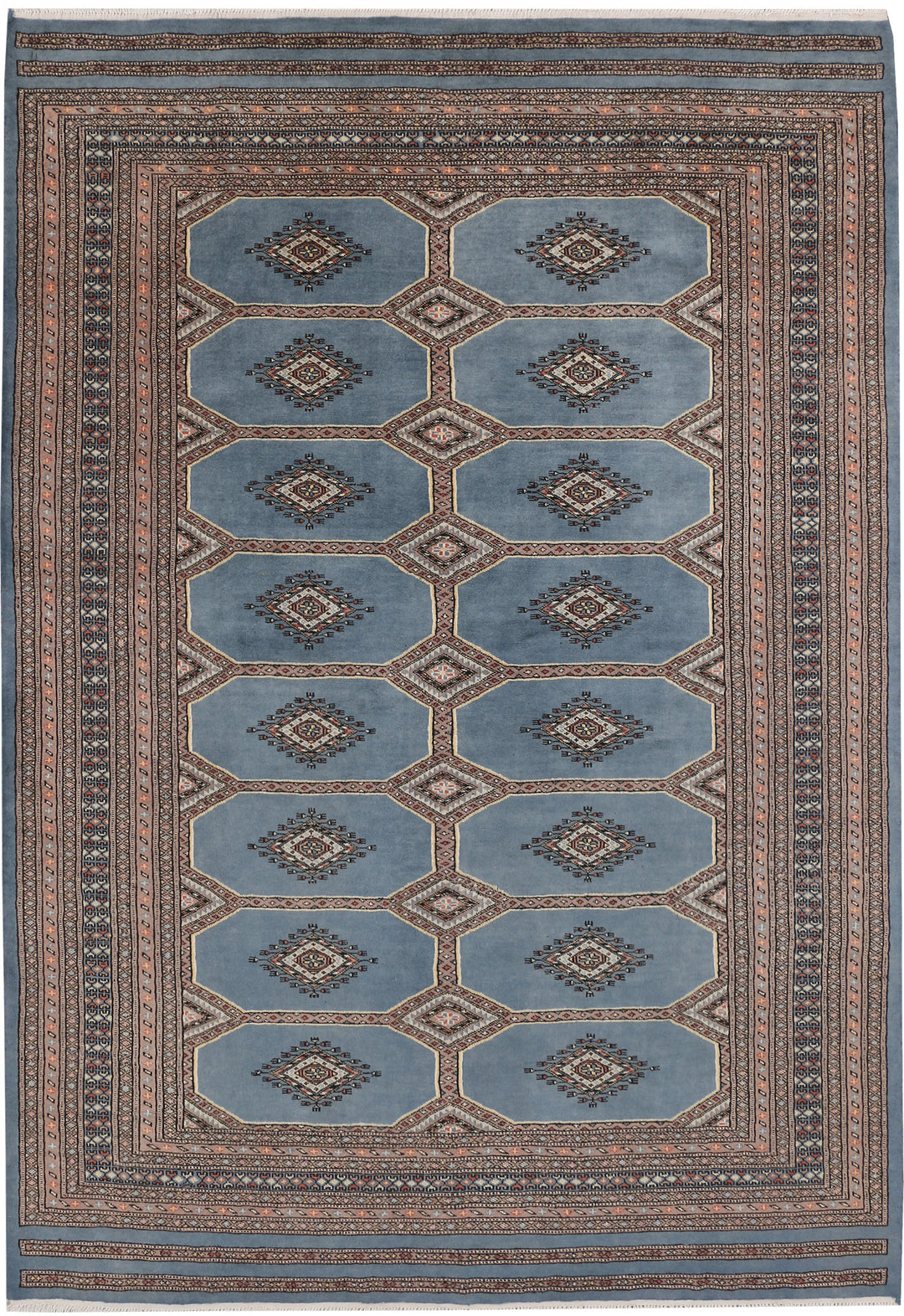 Light Slate Grey Jaldar 5' 7 x 8' - No. 47842 - ALRUG Rug Store