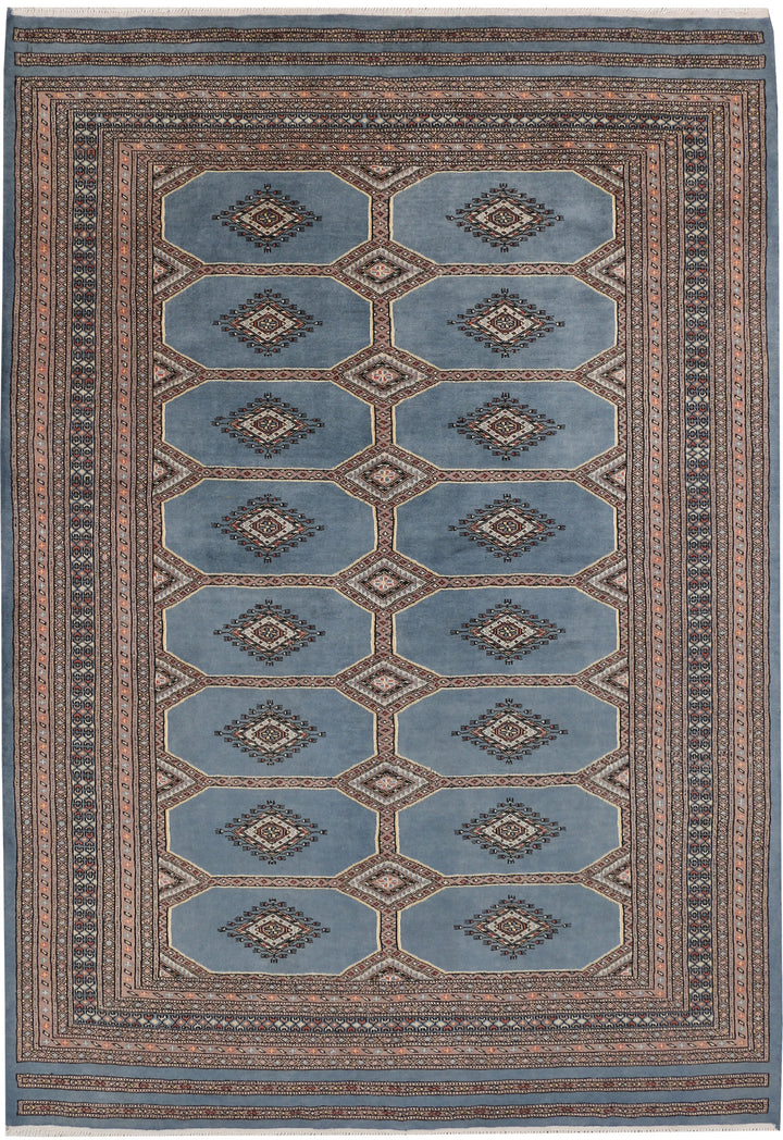 Light Slate Grey Jaldar 5' 7 x 8' - No. 47842 - ALRUG Rug Store