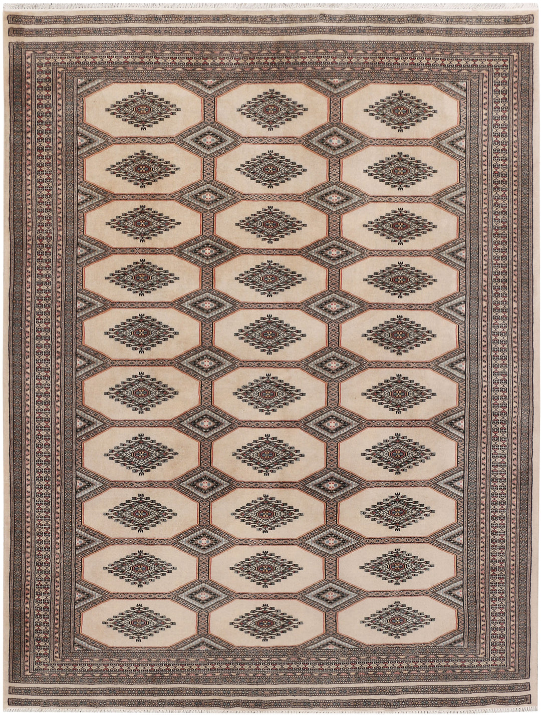 Blanched Almond Jaldar 5' 9 x 7' 7 - No. 47846 - ALRUG Rug Store
