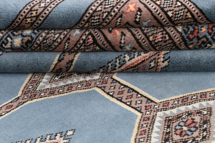 Light Slate Grey Jaldar 5' 7 x 8' 8 - No. 47847 - ALRUG Rug Store