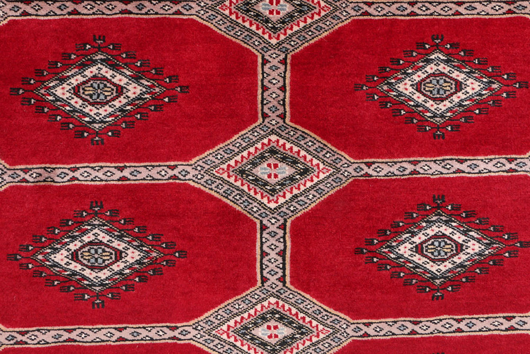 Dark Red Jaldar 5'  8" x 8'  4" - No. QA13421