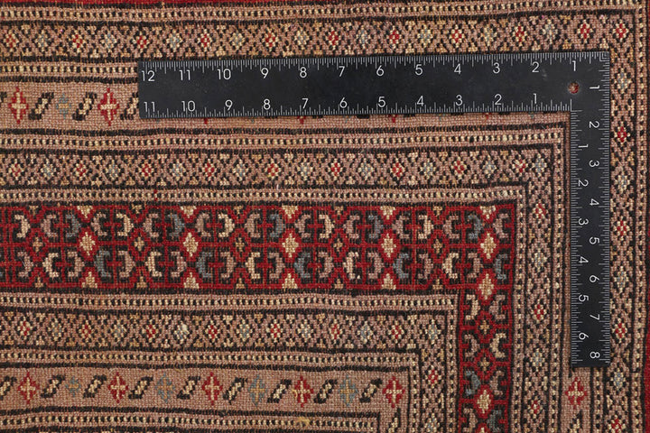 Dark Red Jaldar 5'  8" x 8'  4" - No. QA13421