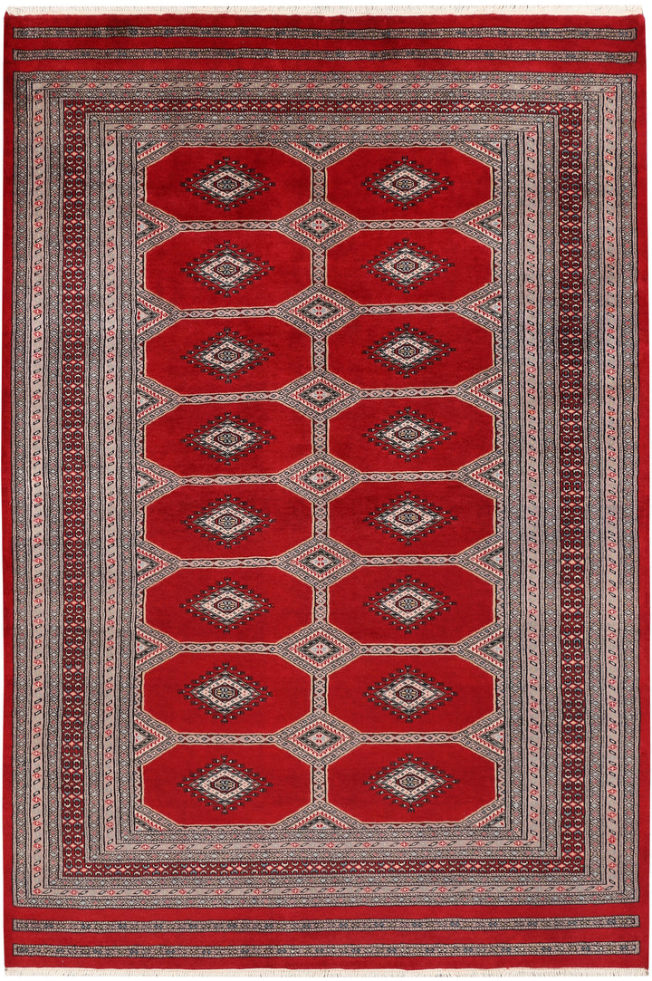 Dark Red Jaldar 5' 8 x 8' 4 - No. 47848 - ALRUG Rug Store